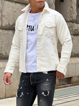 コーデュロイシャツ