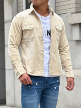 コーデュロイシャツ