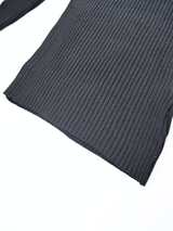 二重ウスタートルニット