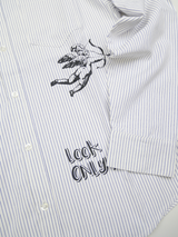 アートストライプシャツ