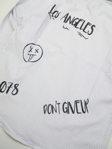 アートストライプシャツ