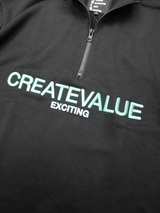 ジップアップトレーナー