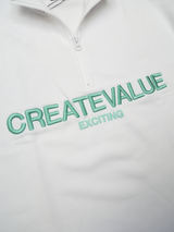 ジップアップトレーナー