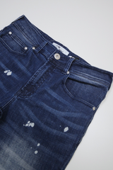 ブリーチデニムパンツ