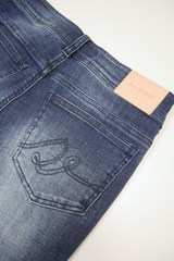 ブリーチデニムパンツ