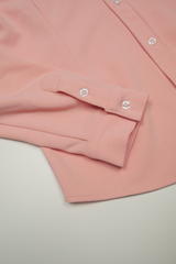 梨地プレーンシャツ