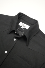 梨地プレーンシャツ