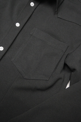 梨地プレーンシャツ