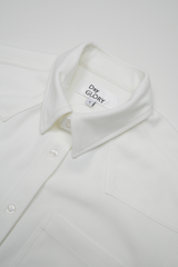 梨地プレーンシャツ