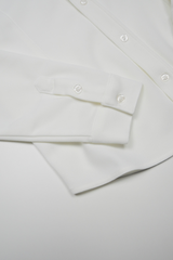 梨地プレーンシャツ