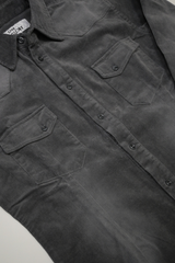 コーデュロイシャツ