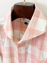 ガーゼチェックシャツ