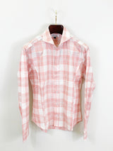 ガーゼチェックシャツ