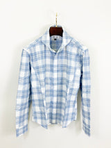 ガーゼチェックシャツ