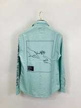 ローズプリントシャツ