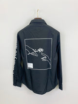 ローズプリントシャツ