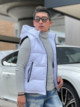 サーモライトプリントベスト【30%OFF】