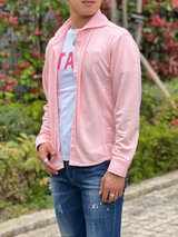 縮緬ストレッチシャツ