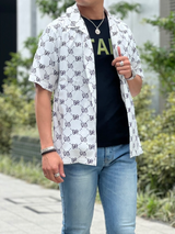 DGLRモノグラム半袖シャツ