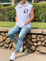 #Dノースリーブパーカー