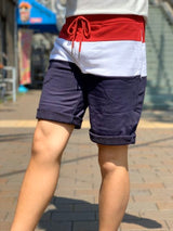 ラージボーダーショートパンツ