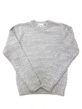 ポップコーン編みクルーニット