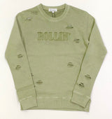 ROLLINダメージ加工トレーナー【SALE】