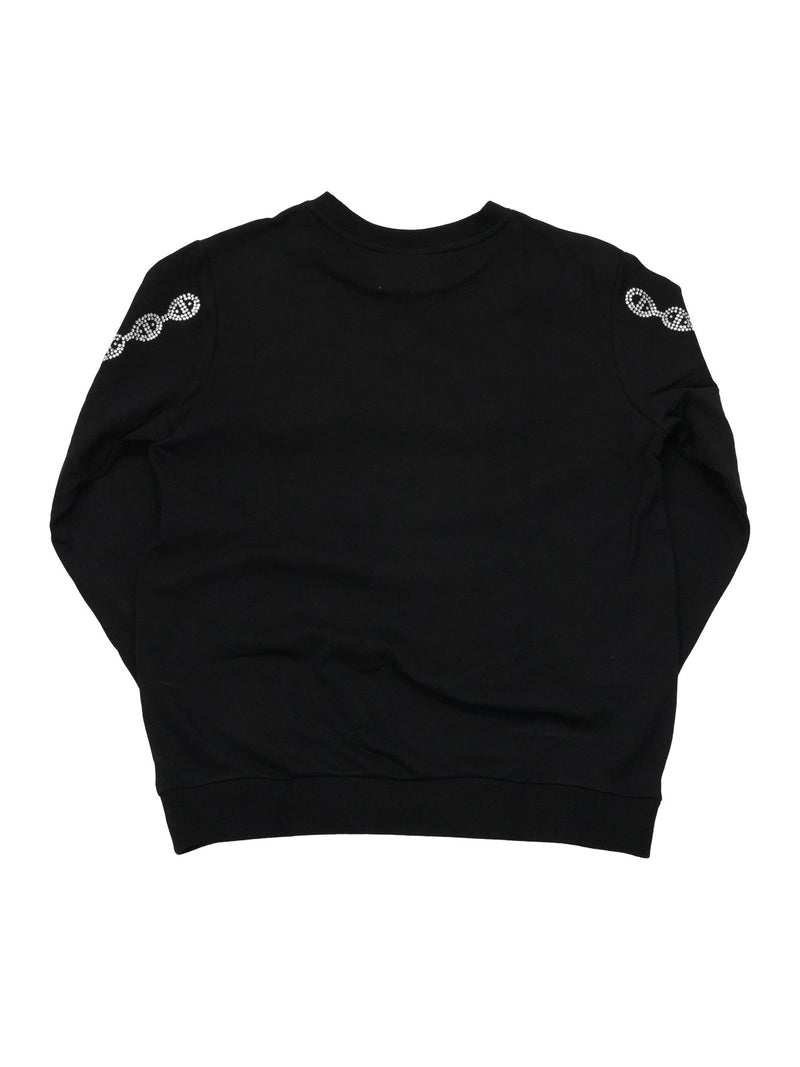 チェーンスリーブトレーナー