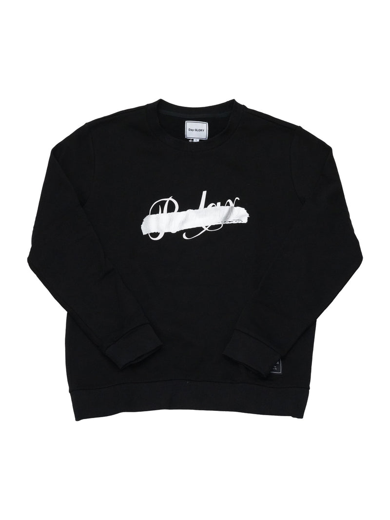 Relax箔プリントトレーナー