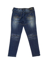 3Dペイントデニムパンツ