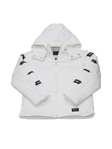 アームロゴ中綿ブルゾン