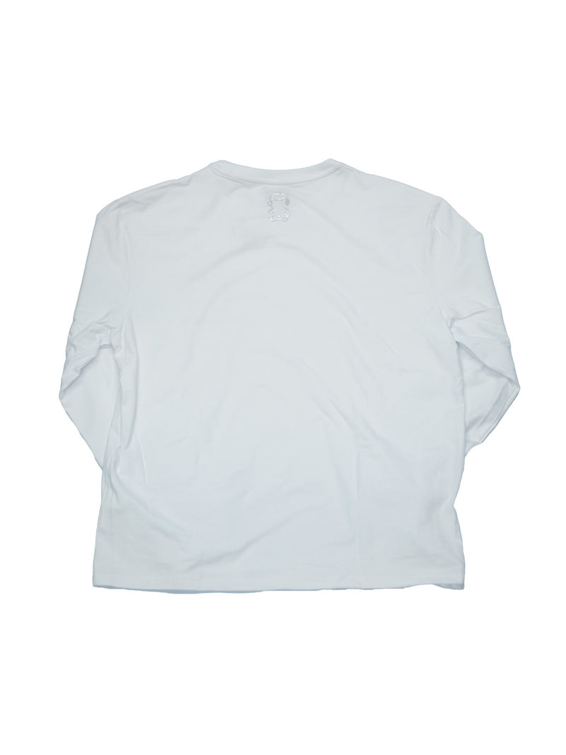 ラインストーンベアL/TEE