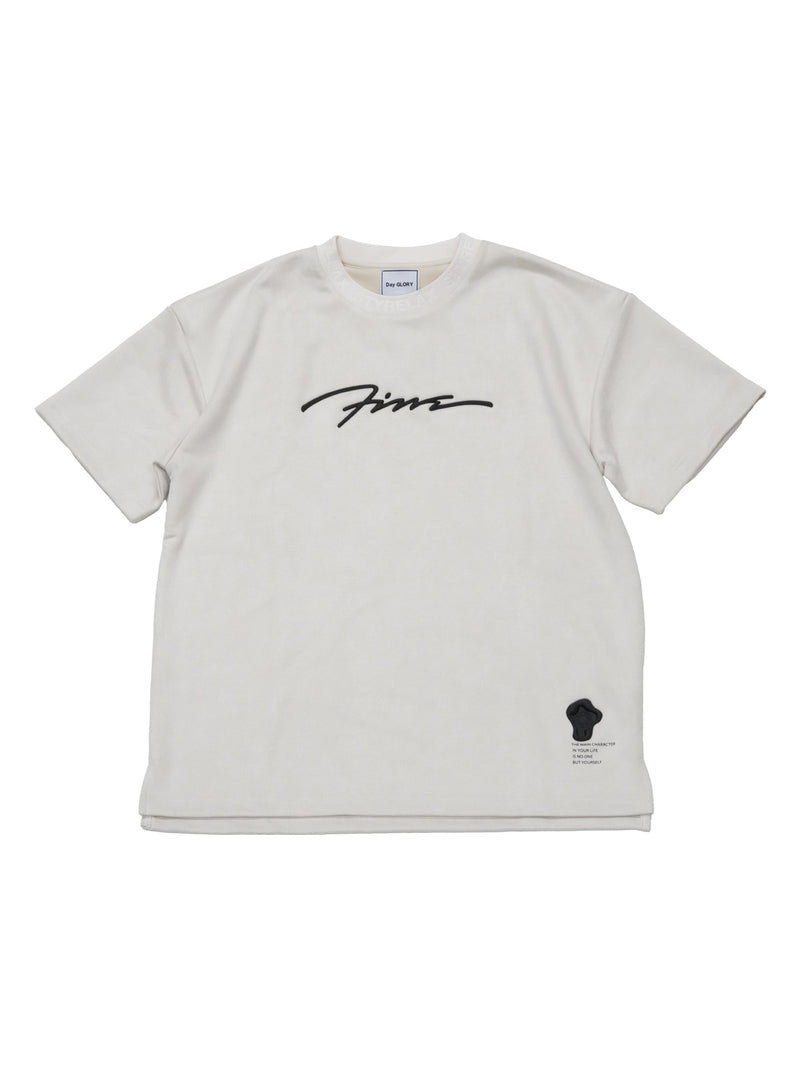 スエードラバーロゴTEE