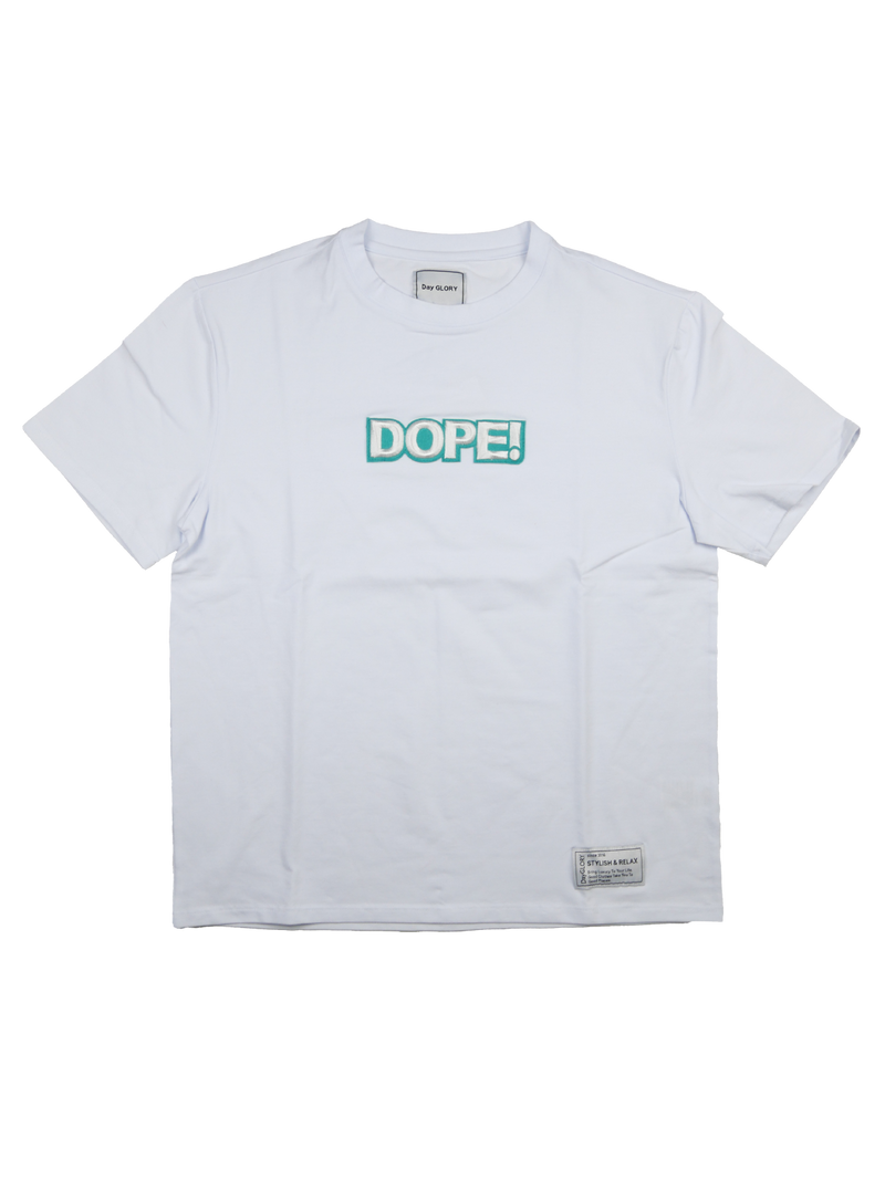 立体刺繍DOPE TEE