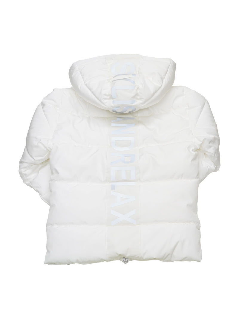 バック切り替えロゴブルゾン