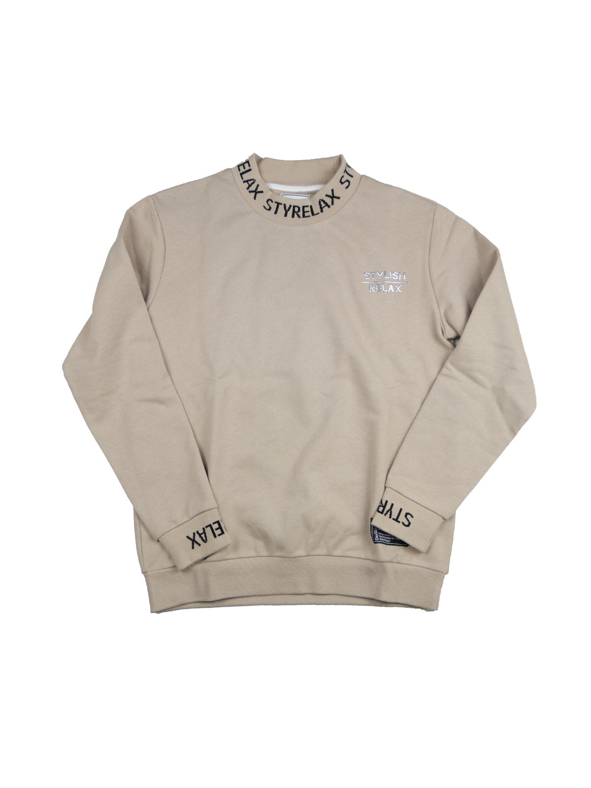 リブ英字メタルロゴトレーナー – DayGLORY