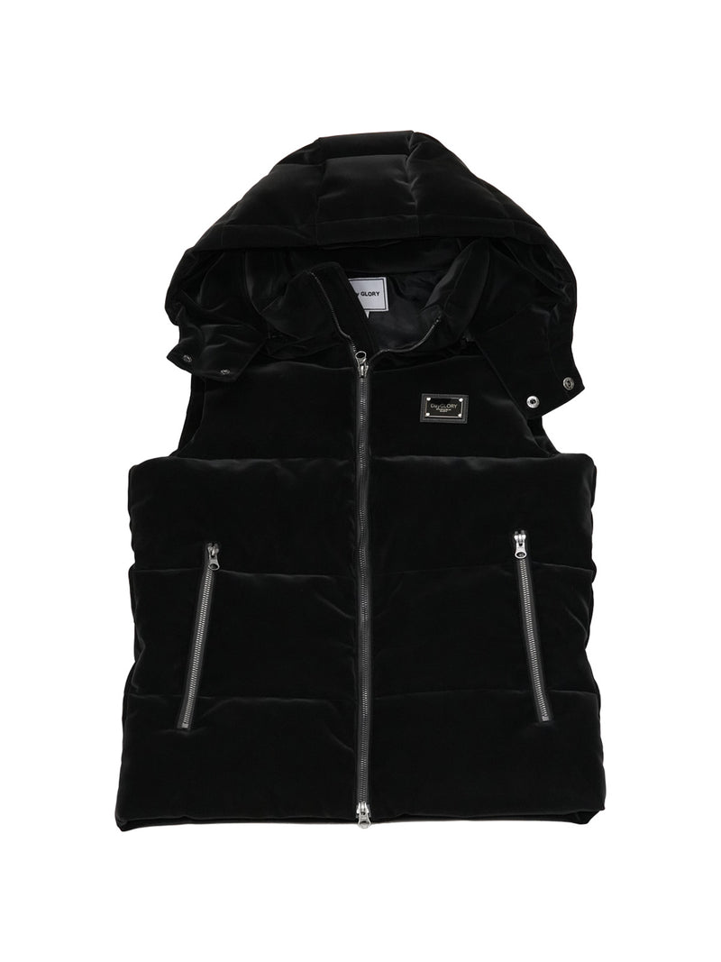 ベルベットPUベスト