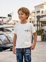 KIDS トリプルクロスロゴTEE