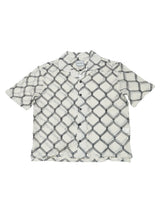 ダイヤ柄ショートシャツ