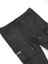 スウェードカーゴパンツ