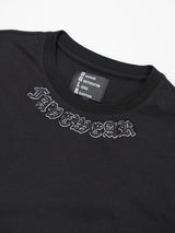 スリーブクロスロゴロンTEE