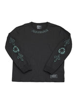 スリーブクロスロゴロンTEE