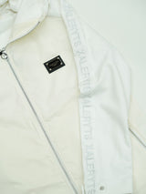 ナイロンアームロゴブルゾン