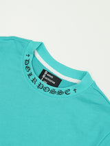 クロスネックラメトレーナー