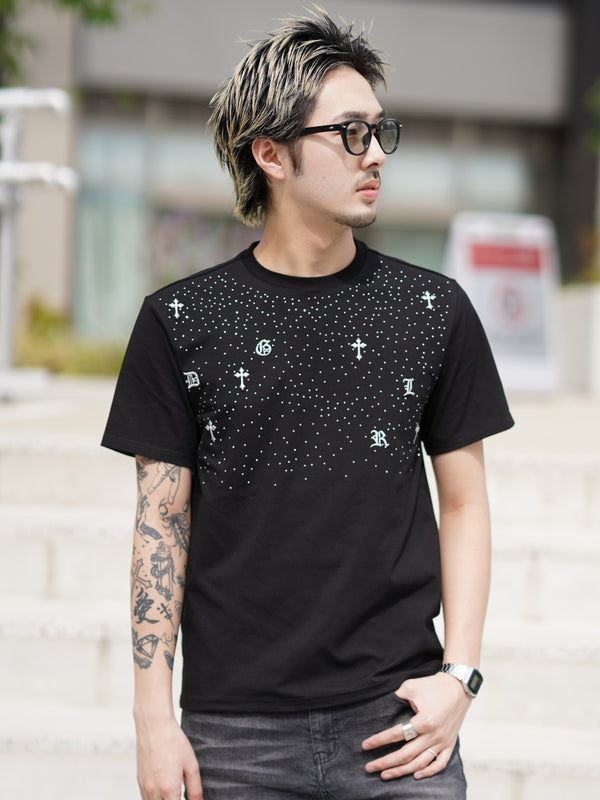 ストーン総柄TEE