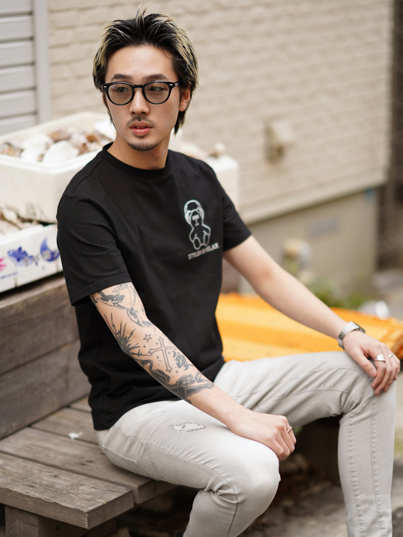 ラインストーンベアTEE
