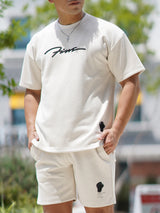 スエードラバーロゴTEE