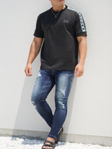 ラインストーンポンチTEE【SALE】