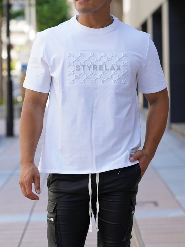 モノグラムエンボスTEE【再入荷】