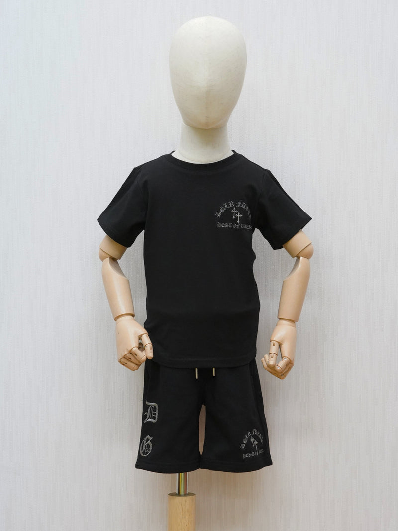 KIDSラメ刺繍TEE